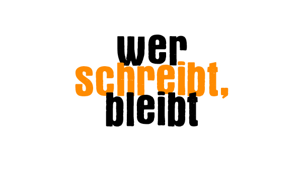 die gebrauchsgrafiker | wer schreibt, bleibt